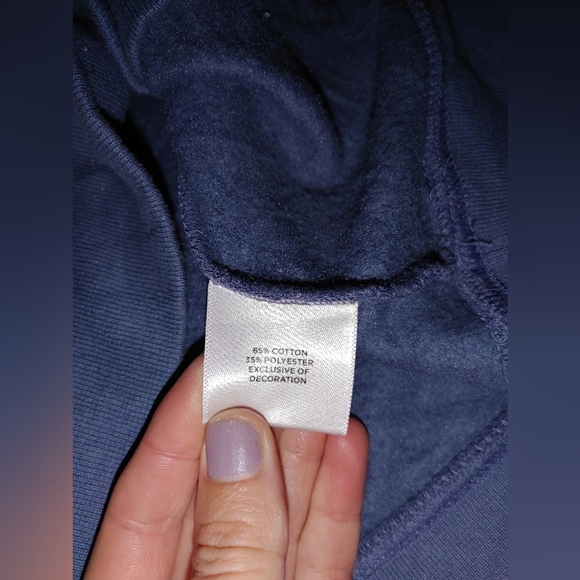 Comfy Blue Hoodie - Picture 3 of 6